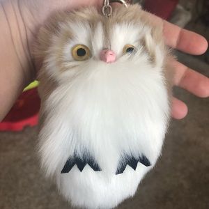 Owl Keychain Bag Charm